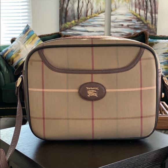 Burberry Handbags - Authentic BURBERRYS Shoulder Bag canvas Vintage